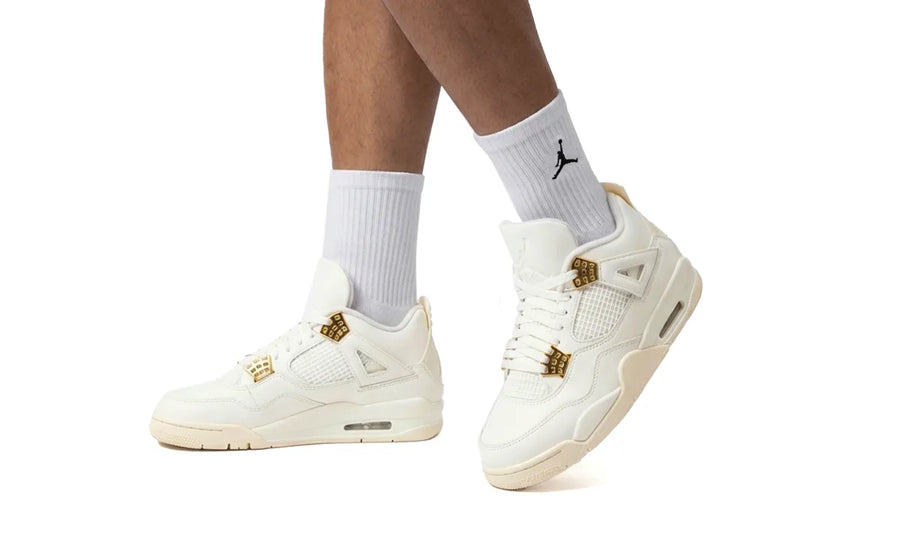 Air Jordan 4 Sail Metallic Gold - zdjęcie 6