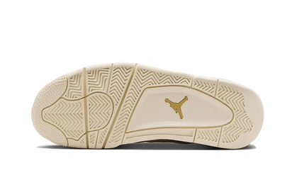 Buty Air Jordan Air Jordan 4 Sail Metallic Gold - widok z przodu - Rozmiary EU