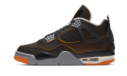 Air Jordan Air Jordan 4 SE Starfish czarny-biały - widok główny z boku | Saturaise.com