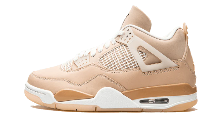 Air Jordan Air Jordan 4 Shimmer różowy-pomarańczowy - widok główny z boku | Saturaise.com