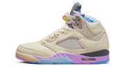 Air Jordan Air Jordan 5 DJ Khaled Sail biały-czerwony - widok główny z boku | Saturaise.com