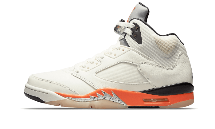 Air Jordan Air Jordan 5 Orange Blaze (Shattered Backboard) pomarańczowo-czarny - widok główny z boku | Saturaise.com