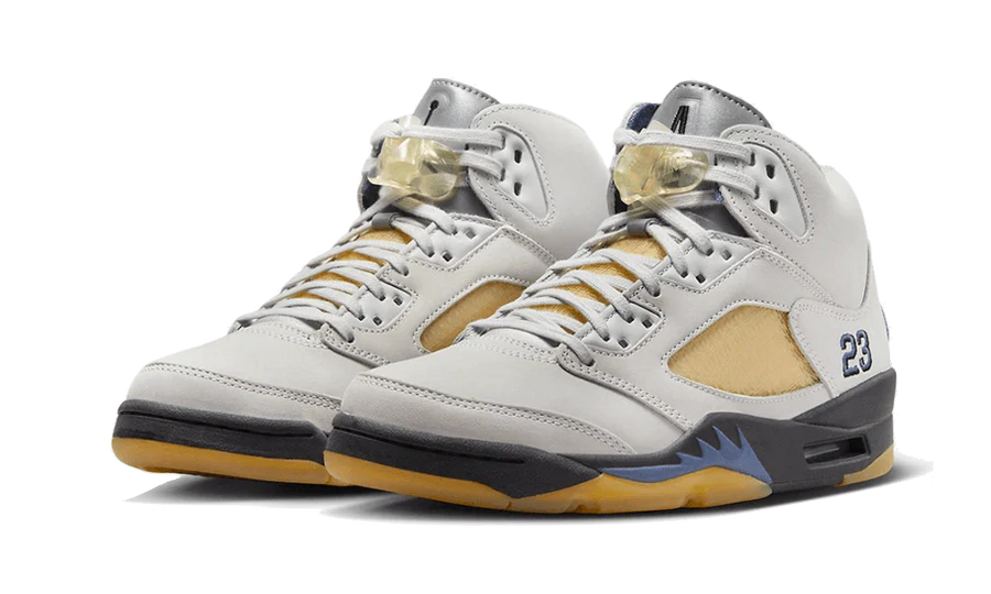 Kup oryginalne Air Jordan 5 Retro A Ma Maniére Diffused Blue FZ5758-004 - widok z drugiego boku - Sneakersy