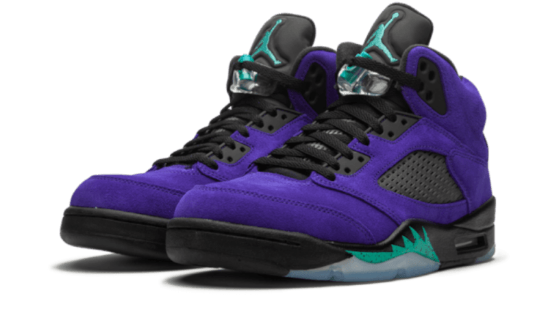 Kup oryginalne Air Jordan 5 Retro Alternate Grape - widok z drugiego boku - Sneakersy