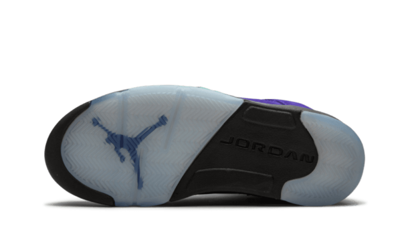 100% Oryginalne Air Jordan 5 Retro Alternate Grape - widok z tyłu - 3800.00 PLN
