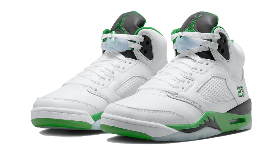 Kup oryginalne Air Jordan 5 Retro Lucky Green - widok z drugiego boku - Sneakersy
