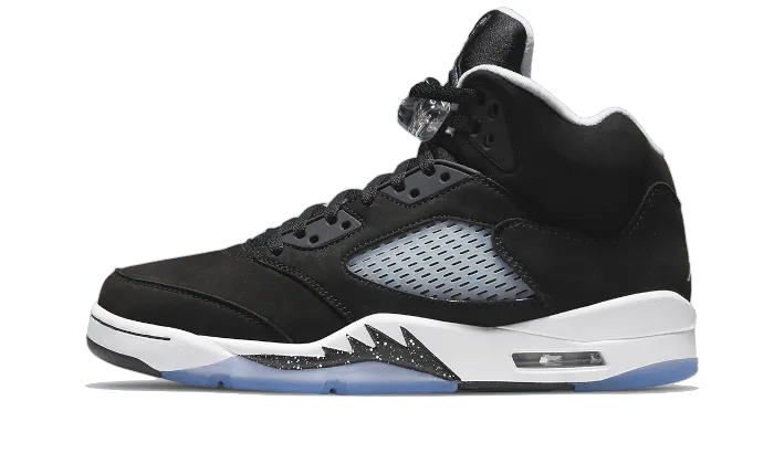 Air Jordan Air Jordan 5 Retro Moonlight (Oreo) czarno-biały - widok główny z boku | Saturaise.com