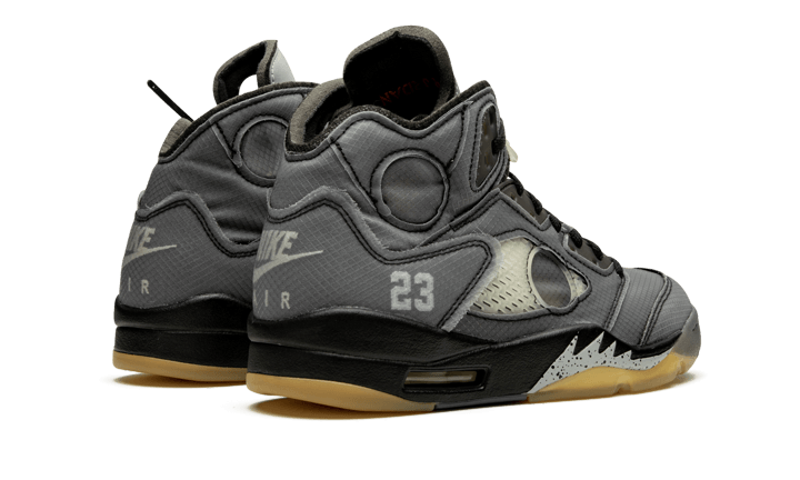 Buty Air Jordan Air Jordan 5 Retro Off-White Black - widok z przodu - Rozmiary EU