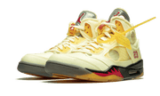 Kup oryginalne Air Jordan 5 Retro Off-White Sail - widok z drugiego boku - Sneakersy