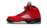 Air Jordan Air Jordan 5 Retro Raging Bull czarny-biały - widok główny z boku | Saturaise.com