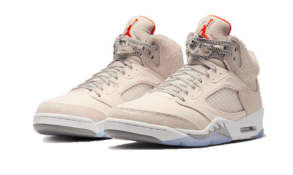 Air Jordan 5 Retro SE Craft Light Orewood Brown - Kup oryginalne Air Jordan 5 Retro SE Craft Light Orewood Brown - widok z drugiego boku - Sneakersy