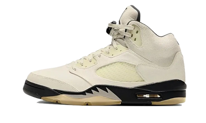 Air Jordan Air Jordan 5 Retro SE Sail czarny-biały - widok główny z boku | Saturaise.com