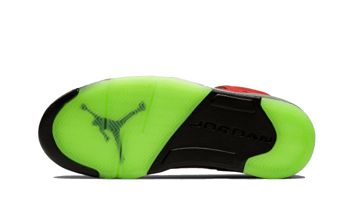 100% Oryginalne Air Jordan 5 Retro What The - widok z tyłu - 2175.00 PLN