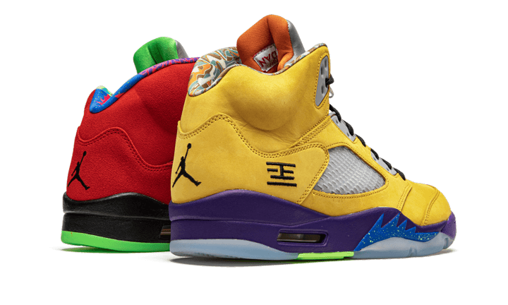 Buty Air Jordan Air Jordan 5 Retro What The - widok z przodu - Rozmiary EU
