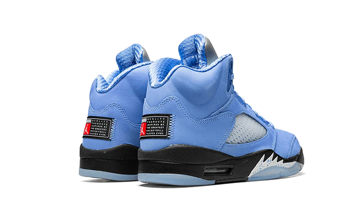 Buty Air Jordan Air Jordan 5 Retro UNC University Blue - widok z przodu - Rozmiary EU