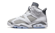 Air Jordan Air Jordan 6 Cool Grey biały-szary - widok główny z boku | Saturaise.com