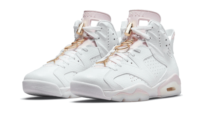 Kup oryginalne Air Jordan 6 Gold Hoops - widok z drugiego boku - Sneakersy