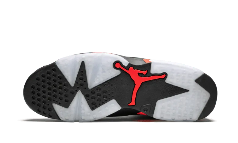 100% Oryginalne Air Jordan 6 Retro Black Infrared - widok z tyłu - 1350.00 PLN