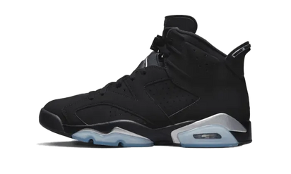 Air Jordan Air Jordan 6 Retro Chrome Metallic Silver czarny-brązowy - widok główny z boku | Saturaise.com