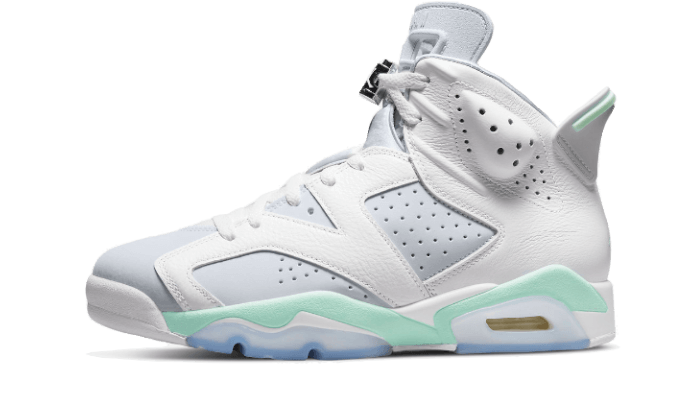 Air Jordan Air Jordan 6 Retro Mint Foam biały - widok główny z boku | Saturaise.com