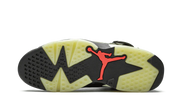 100% Oryginalne Air Jordan 6 Travis Scott Medium Olive - widok z tyłu - 1999.00 PLN