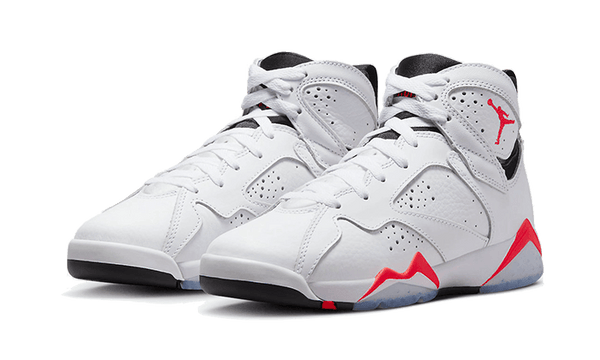 Air Jordan 7 Retro White Infrared - Kup oryginalne Air Jordan 7 Retro White Infrared - widok z drugiego boku - Sneakersy