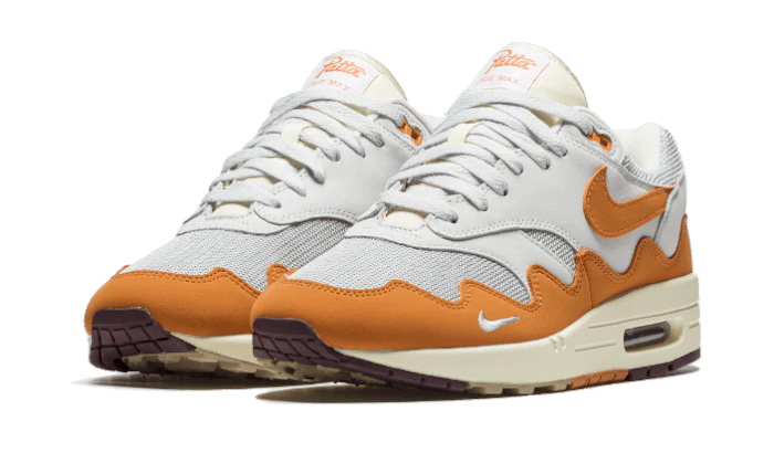 Kup oryginalne Air Max 1 Patta Monarch (Special Box + Bracelet) DH1348-001 - widok z drugiego boku - Sneakersy