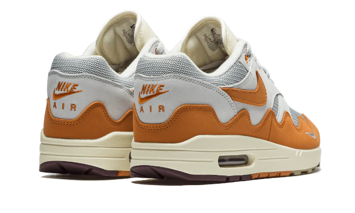 Buty Yeezy Air Max 1 Patta Monarch (Special Box + Bracelet) - widok z przodu - Rozmiary EU