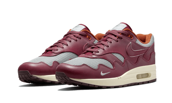 Kup oryginalne Air Max 1 Patta Rush Maroon DO9549-001 - widok z drugiego boku - Sneakersy