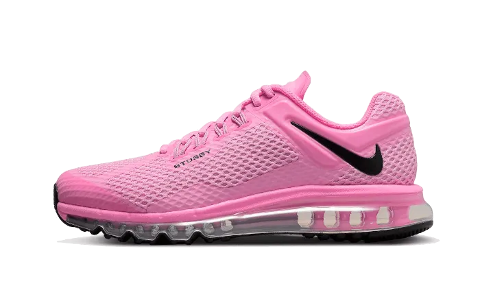 Nike Air Max 2013 Stussy Pink czarny-różowy - widok główny z boku | Saturaise.com