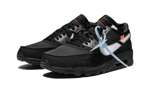 Air Max 90 Off-White Black - Kup oryginalne Air Max 90 Off-White Black AA7293-001 - widok z drugiego boku - Sneakersy