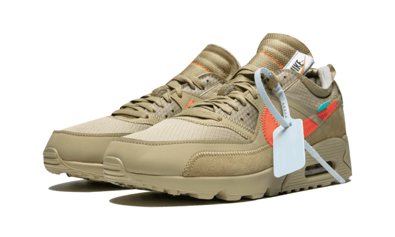 Kup oryginalne Air Max 90 Off-White Desert Ore AA7293-200 - widok z drugiego boku - Sneakersy