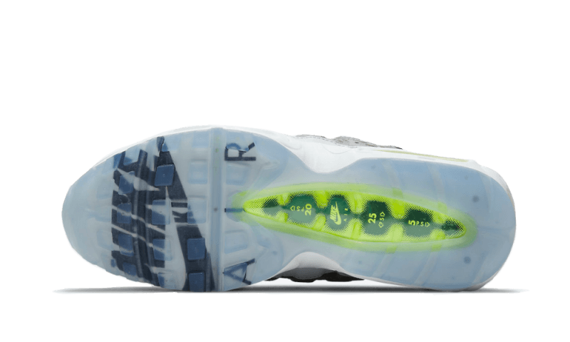 Buty Nike Air Max 95 Kim Jones Black Volt - widok z przodu - Rozmiary EU