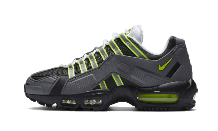Nike Air Max 95 NDSTRKT Neon czarny-czerwony - widok główny z boku | Saturaise.com