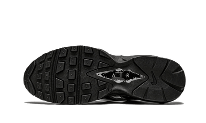 100% Oryginalne Air Max 96 Black Supreme - widok z tyłu - 1960.00 PLN