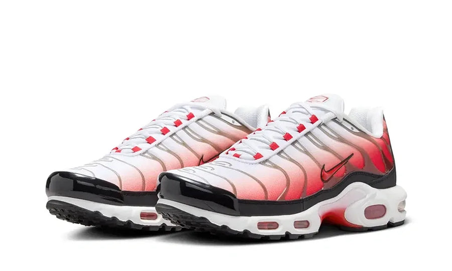 Air Max Plus White Black University Red - zdjęcie 2