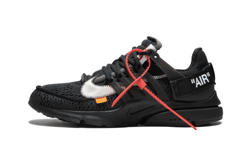Off White Air Presto Off-White Black - widok główny z boku - Streetwear