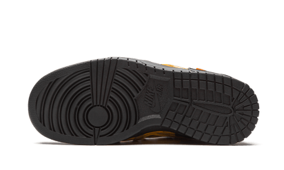 100% Oryginalne Air Rubber Dunk Off-White University Gold - widok z tyłu - 2200.00 PLN