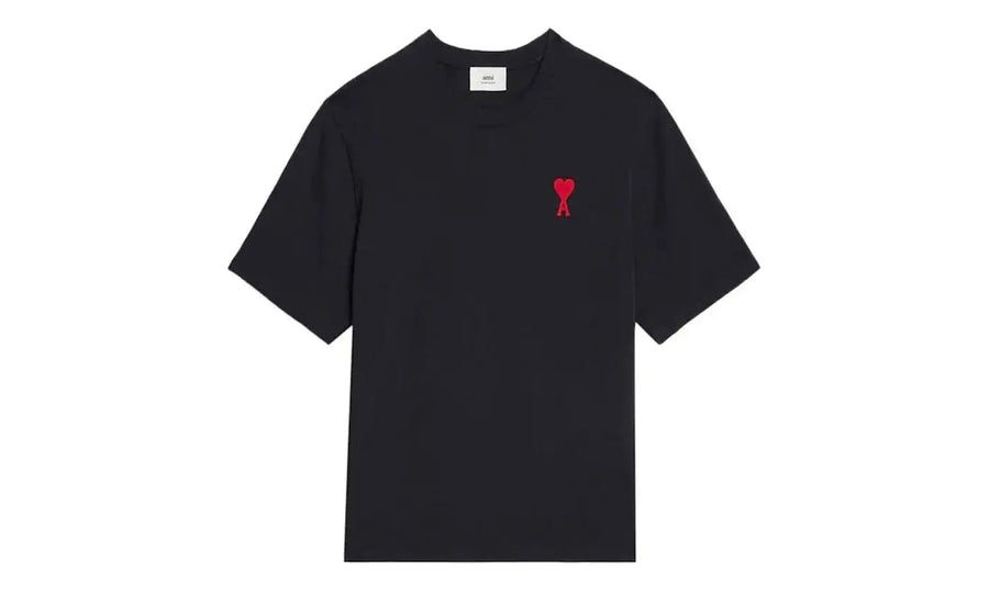 Ami Paris Ami Paris Tonal Ami De Coeur S/S T-shirt Black czarny - widok główny z boku | Saturaise.com