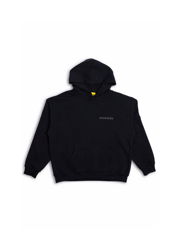 Mizuri Fear Of Cops Hoodie Black - Mizuri Fear Of Cops Hoodie Black - widok z drugiego boku - Premium Quality