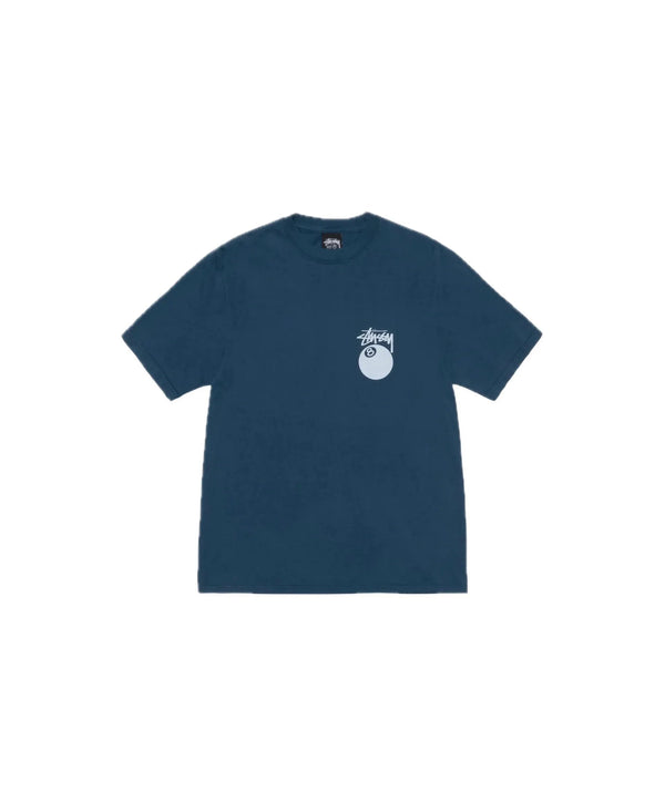 Stussy 8-Ball Pigment Tee Navy - Stussy 8-Ball Pigment Tee Navy - widok z drugiego boku - Premium Quality