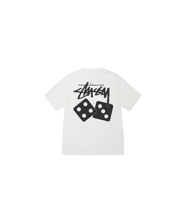 Stussy Dice Pigment Dyed Tee Natural