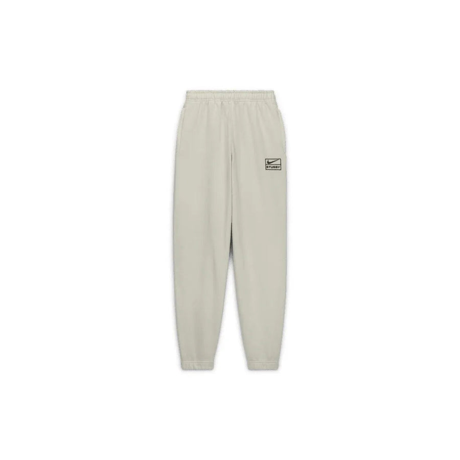 Nike Nike x Stussy Washed Fleece Pants Light Bone - widok główny z boku - Streetwear