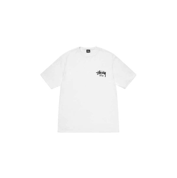 Stussy Paris Tee White - Stussy Paris Tee White - widok z drugiego boku - Premium Quality