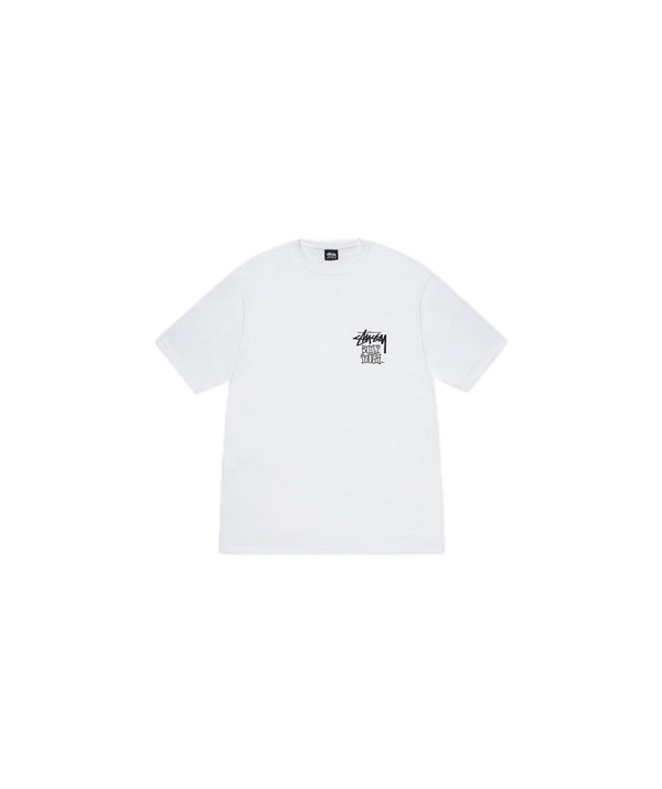 Stussy Welder Tee White - Stussy Welder Tee White - widok z drugiego boku - Premium Quality
