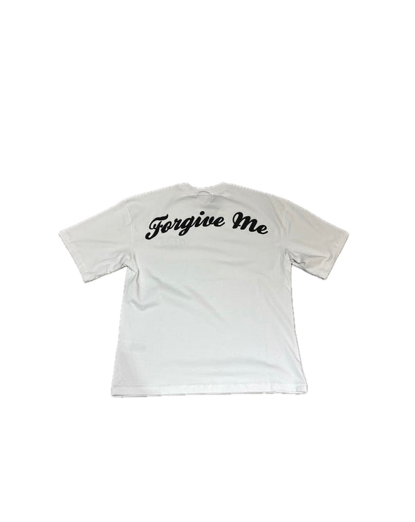 Syna World Forgive Me Tee White (3D Print) - Syna World Forgive Me Tee White (3D Print) - widok z drugiego boku - Premium Quality