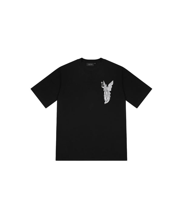Trapstar Allegiance Tee Black - Trapstar Allegiance Tee Black - widok z drugiego boku - Premium Quality