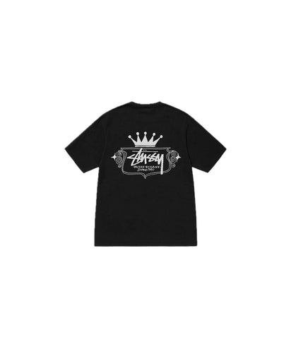 Stussy Stussy Built To Last Tee Pigment Dyed Black - widok główny z boku - Streetwear