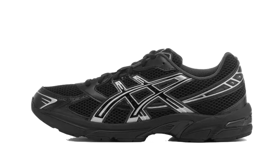 Asics Gel-1130 Black Pure Silver czarny-srebrny - widok główny z boku | Saturaise.com