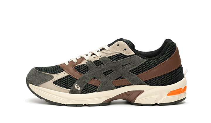 Asics Gel-1130 MK-II HAL Studio Forest biały-zielony - widok główny z boku | Saturaise.com